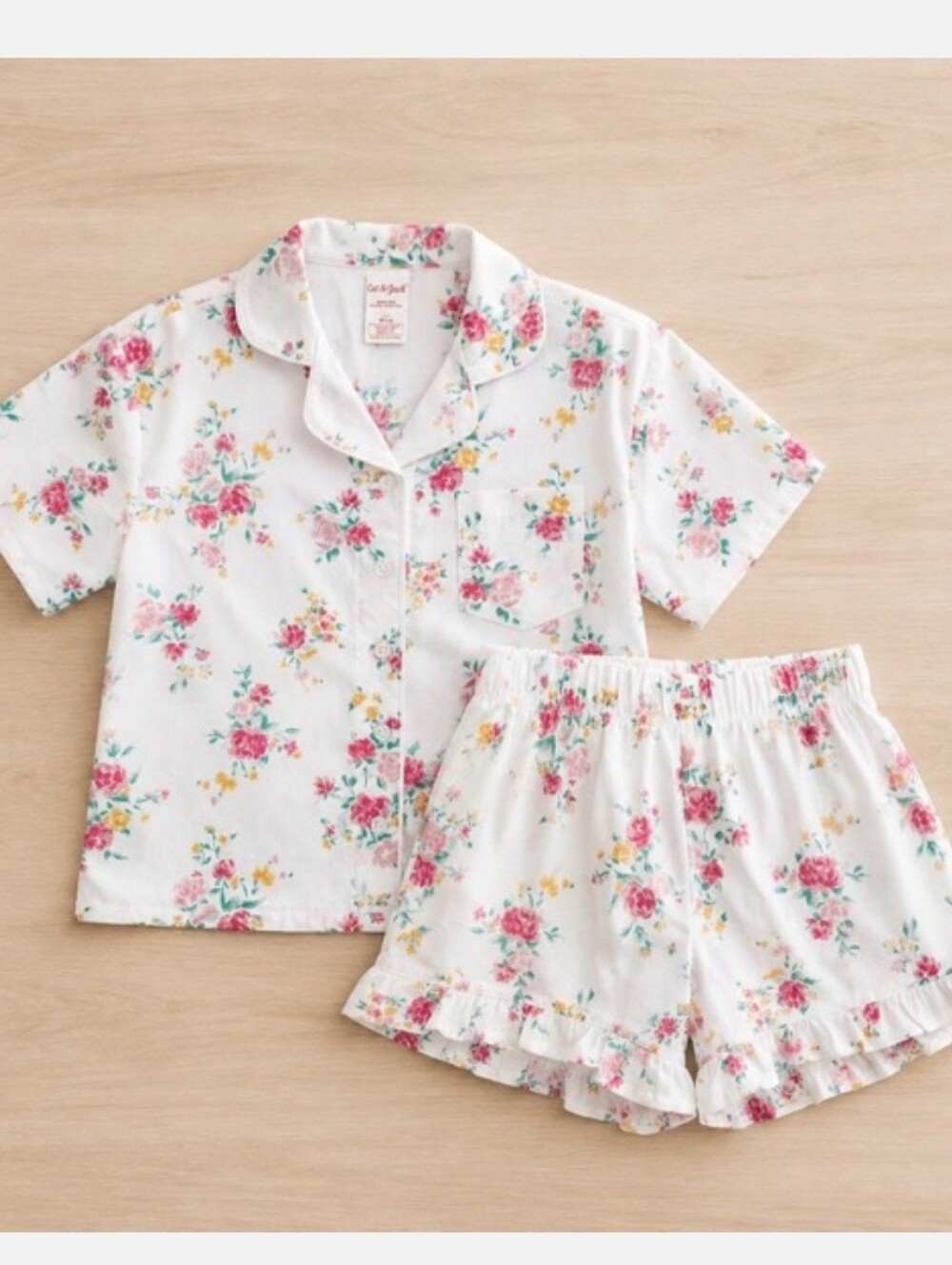 This Cat & Jack girls' floral pajama
